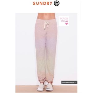 NWT Sundry Tie Dye Classic Sweatpants Size 0